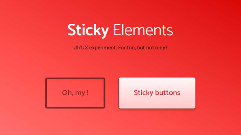 Sticky Elements: Elementos De Interfaz Pegajosos